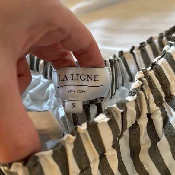 La Ligne Macaulay Striped Shorts - Picture 8 of 10